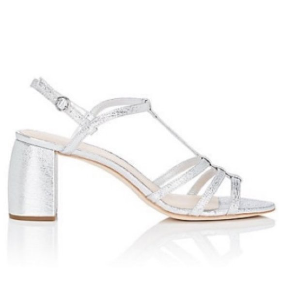 loeffler randall metallic sandals